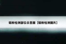 磁粉检测部位示意图【磁粉检测图片】