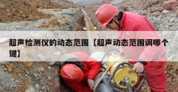 超声检测仪的动态范围【超声动态范围调哪个键】