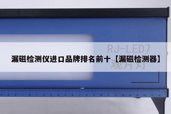 漏磁检测仪进口品牌排名前十【漏磁检测器】